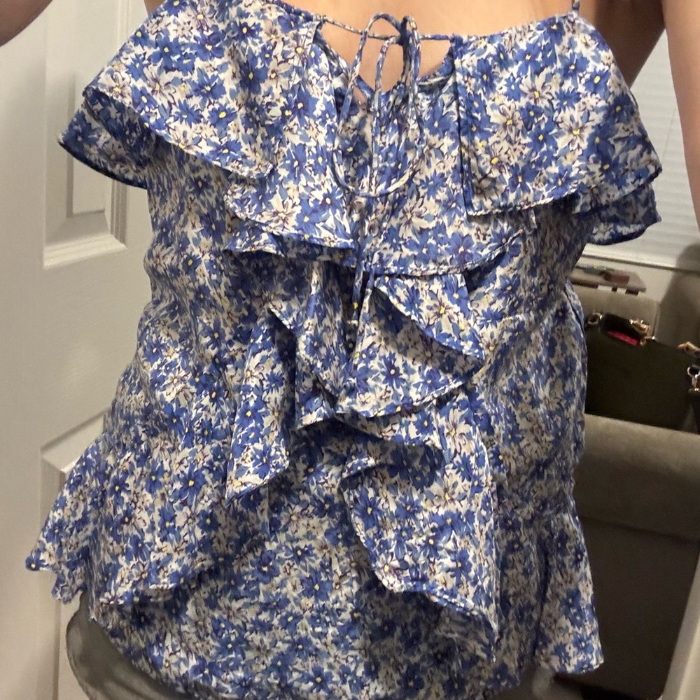 100% Silk Banana Republic Blouse